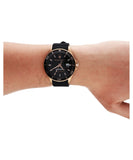 Maserati SFIDA Automatic Black Dial Black Rubber Strap Watch For Men - R8821140001