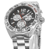 Tag Heuer Formula 1 Chronograph Grey Dial Silver Steel Strap Watch for Men - CAZ1114.BA0877