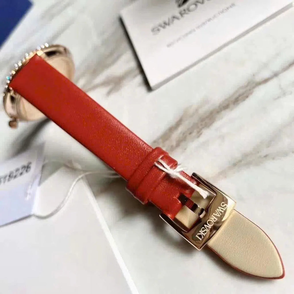 Swarovski watch 5519226 with red strap
