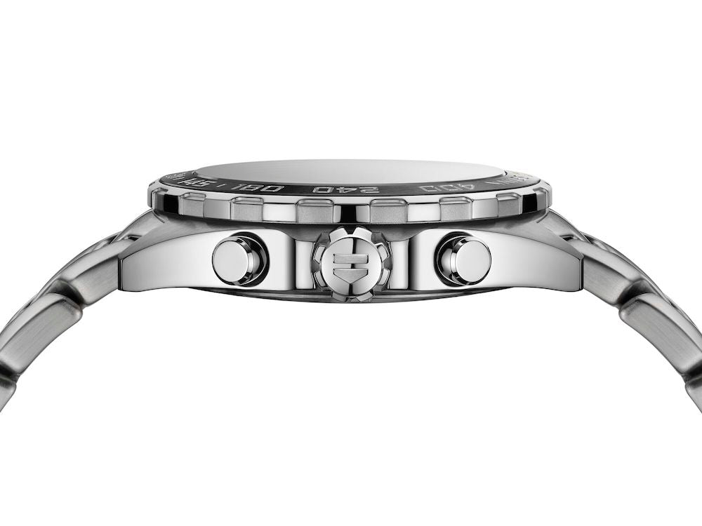 Tag Heuer Formula 1 Ayrton Senna Special Edition Grey Dial Silver Steel Strap Watch for Men - CAZ101AF.BA0637