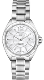 Tag Heuer Formula 1 Quartz Mother of Pearl White Dial Silver Steel Strap Watch for Women - WBJ1418.BA0664