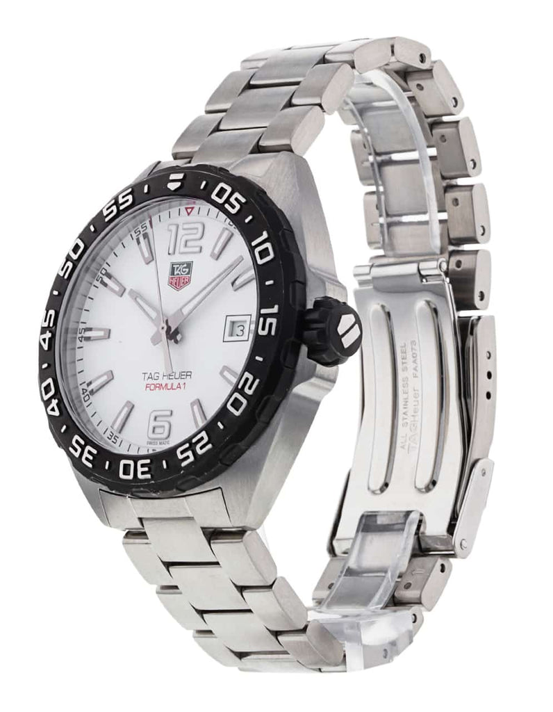 Tag Heuer Formula 1 White Dial Watch for Men - WAZ1111.BA0875