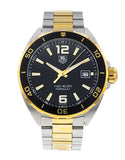 Tag Heuer Formula 1 Quartz Black Dial Two Tone Steel Strap Watch for Men - WAZ1121.BB0879