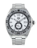 Tag Heuer Formula 1 Calibre 6 Automatic White Dial Silver Steel Strap Watch for Men - WAZ2013.BA0842
