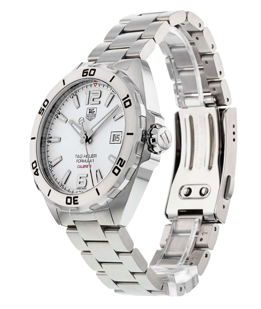 Tag Heuer Formula 1 White Dial Watch for Men - WAZ2114.BA0875