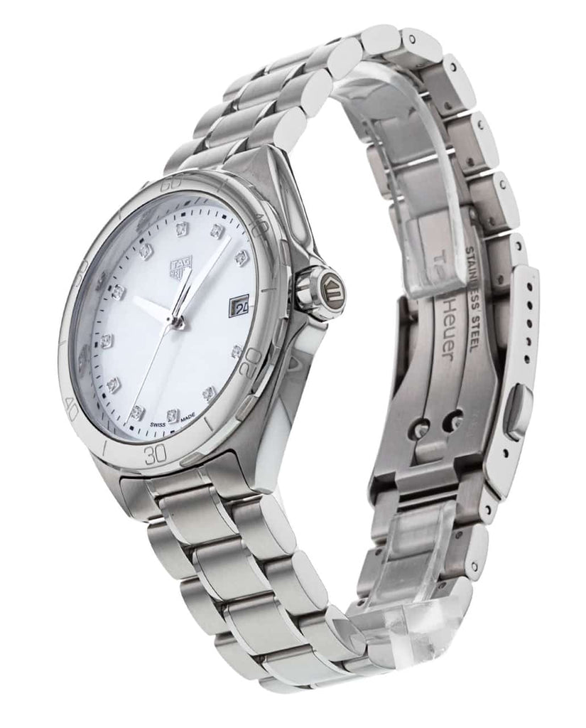 Tag Heuer Formula 1 Diamonds Mother of Pearl White Dial Watch for Women - WBJ1319.BA0666