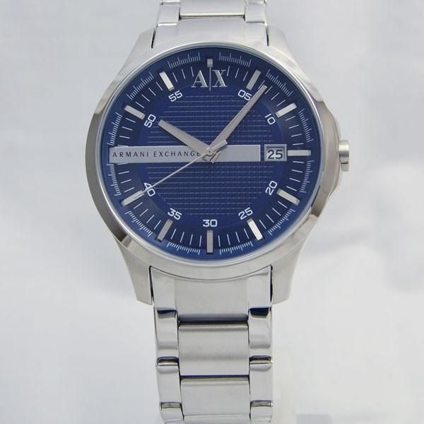 Armani Exchange men's watch with blue dial