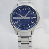 Armani Exchange men's watch with blue dial