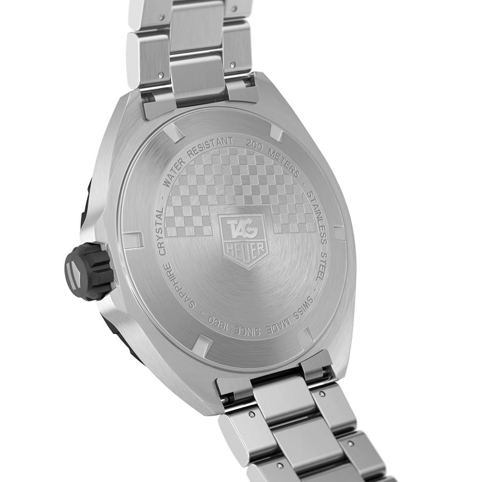 Tag Heuer Formula 1 Quartz Black Dial Silver Steel Strap Watch for Men - WAZ1110.BA0875