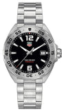 Tag Heuer Formula 1 Stainless Steel 41mm Black Dial Silver Steel Strap Watch for Men - WAZ1112.BA0875