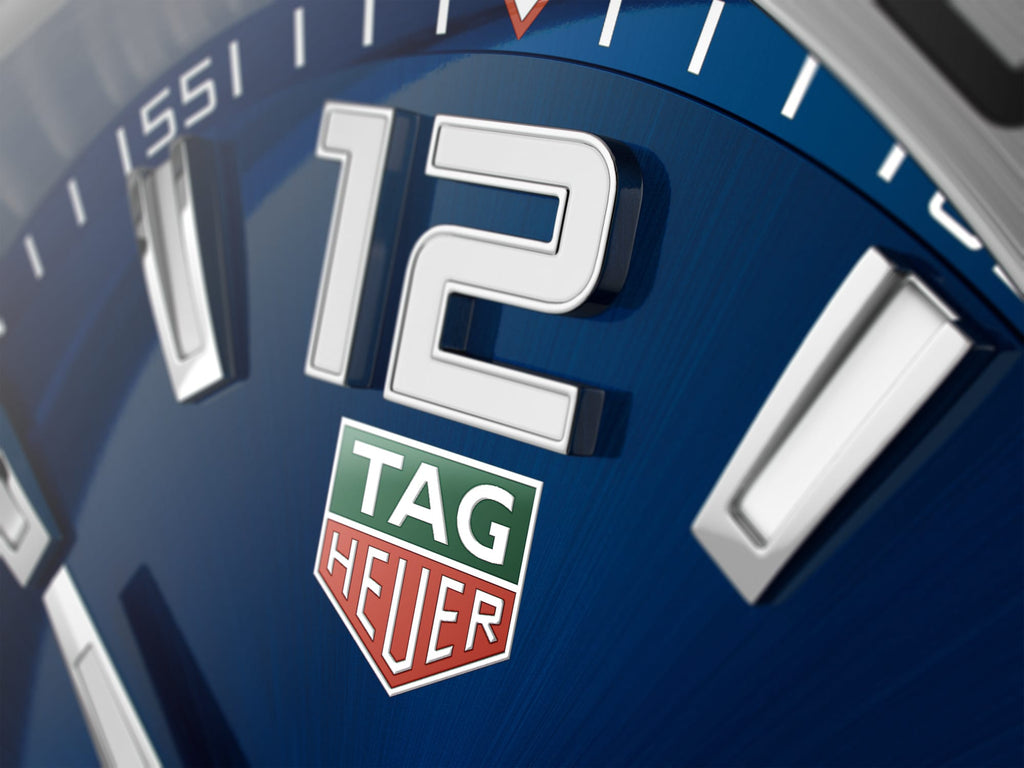 Tag Heuer Formula 1 Blue Dial Silver Steel Strap Watch for Men - WAZ1118.BA0875