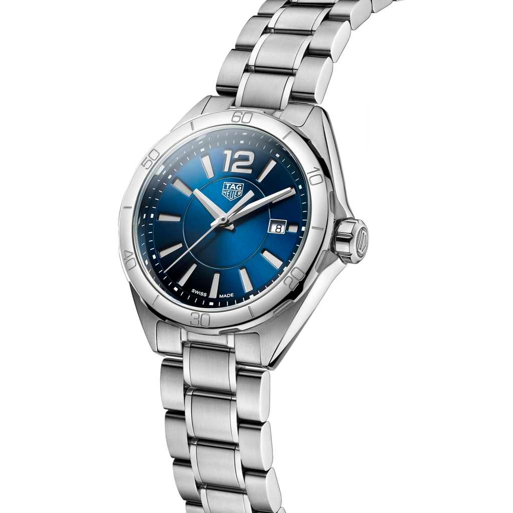 Tag Heuer Formula 1 Quartz Blue Dial Silver Steel Strap Watch for Women - WBJ1412.BA0664