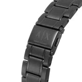 Armani Exchange Nico Analog Black Dial Black Steel Strap Watch For Men - AX7102