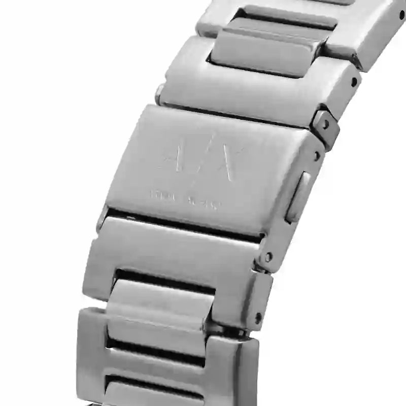 Armani Exchange watch clasp detail