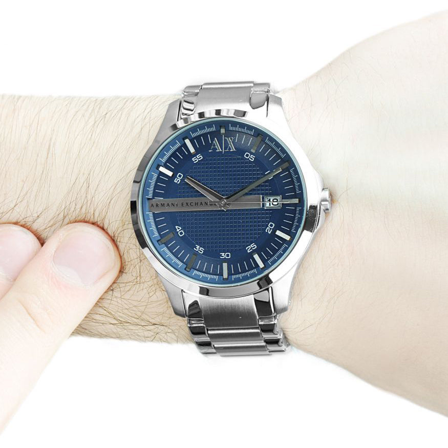 Armani Exchange AX2132-5 men's watch with blue dial