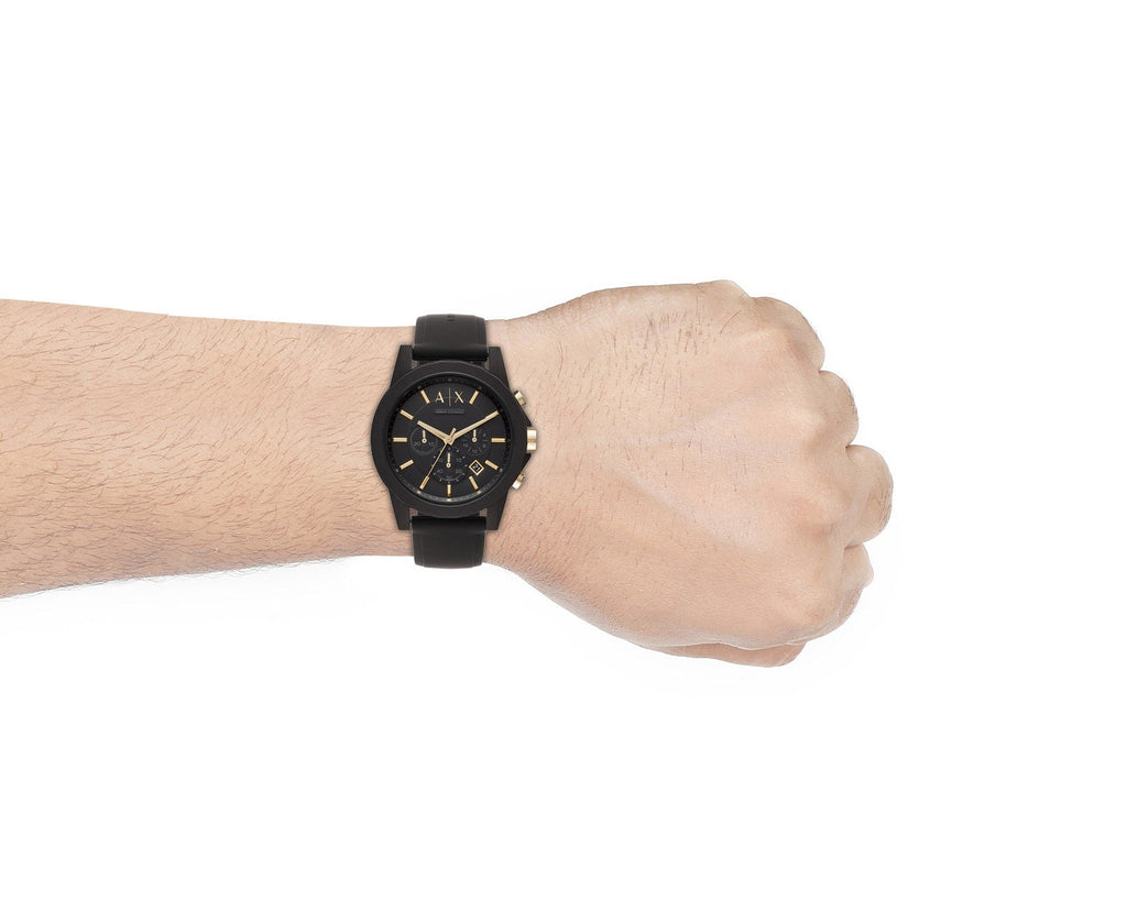 AX7105-3P Black Watch on Wrist