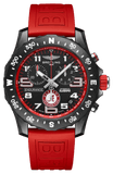 Breitling Endurance Pro The University of Alabama Black Dial Red Rubber Strap Watch for Men - X823102C1B1S1