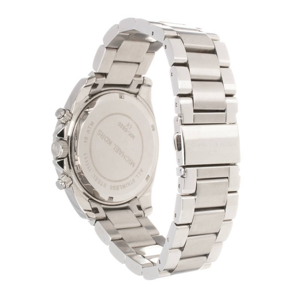 Michael Kors Runway Blue Dial Silver Steel Strap Watch for Women - MK3292