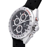 Tag Heuer Formula 1 Calibre 16 Black Dial Black Leather Strap Watch for Men - CAZ2010.FT8024