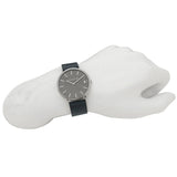 Coach Charles Grey Dial Black Leather Strap Watch for Men - 14602150