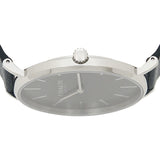Coach Charles Grey Dial Black Leather Strap Watch for Men - 14602150