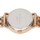 Coach Delancey White Dial Rose Gold Steel Strap Watch for Women - 14502811