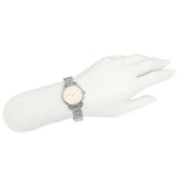 Coach Delancey White Dial Silver Steel Strap Watch for Women - 14502240