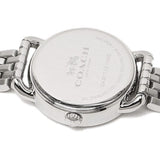 Coach Delancey White Dial Silver Steel Strap Watch for Women - 14502240
