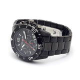 Coach Kent Chronograph Black Dial Black Steel Strap Watch for Men - 14602554