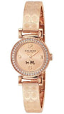 Coach Madison Crystals Rose Gold Dial Rose Gold Steel Strap Watch For Women - 14502203
