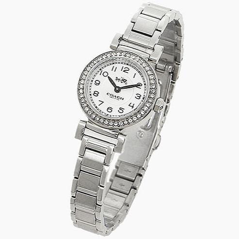 Coach Madison Silver Dial Silver Steel Strap Watch for Women - 14502402