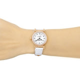 Coach Madison White Dial White Leather Strap Watch for Women - 14502401