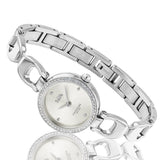 Coach Park Crystals Silver Dial Silver Steel Strap Watch for Women - 14503170