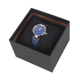 Coach Park Navy Blue Dial Navy Blue Leather Strap Watch for Women - 14503535