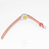 Coach Park Pink Dial Pink Leather Strap Watch for Women - 14503536