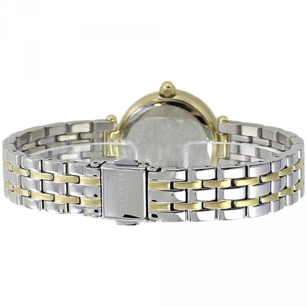 Coach Park Silver Dial Two Tone Steel Strap Watch for Women - 14503643