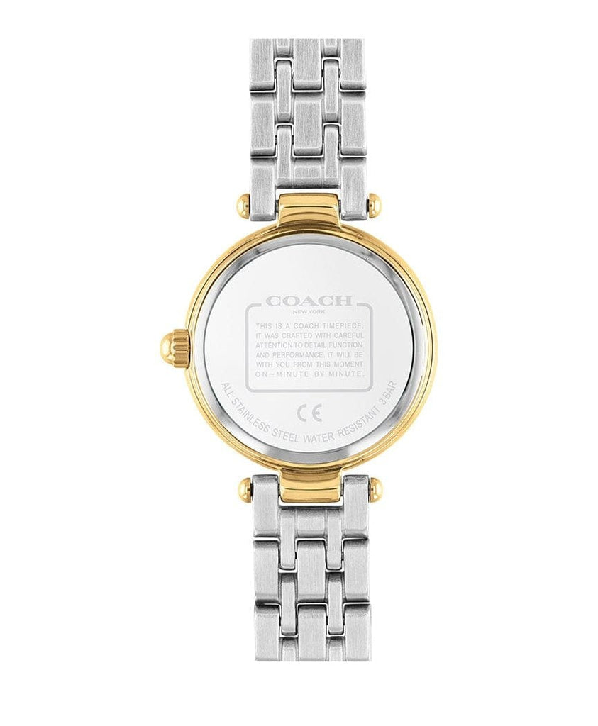 Coach Park Silver Dial Two Tone Steel Strap Watch for Women - 14503643
