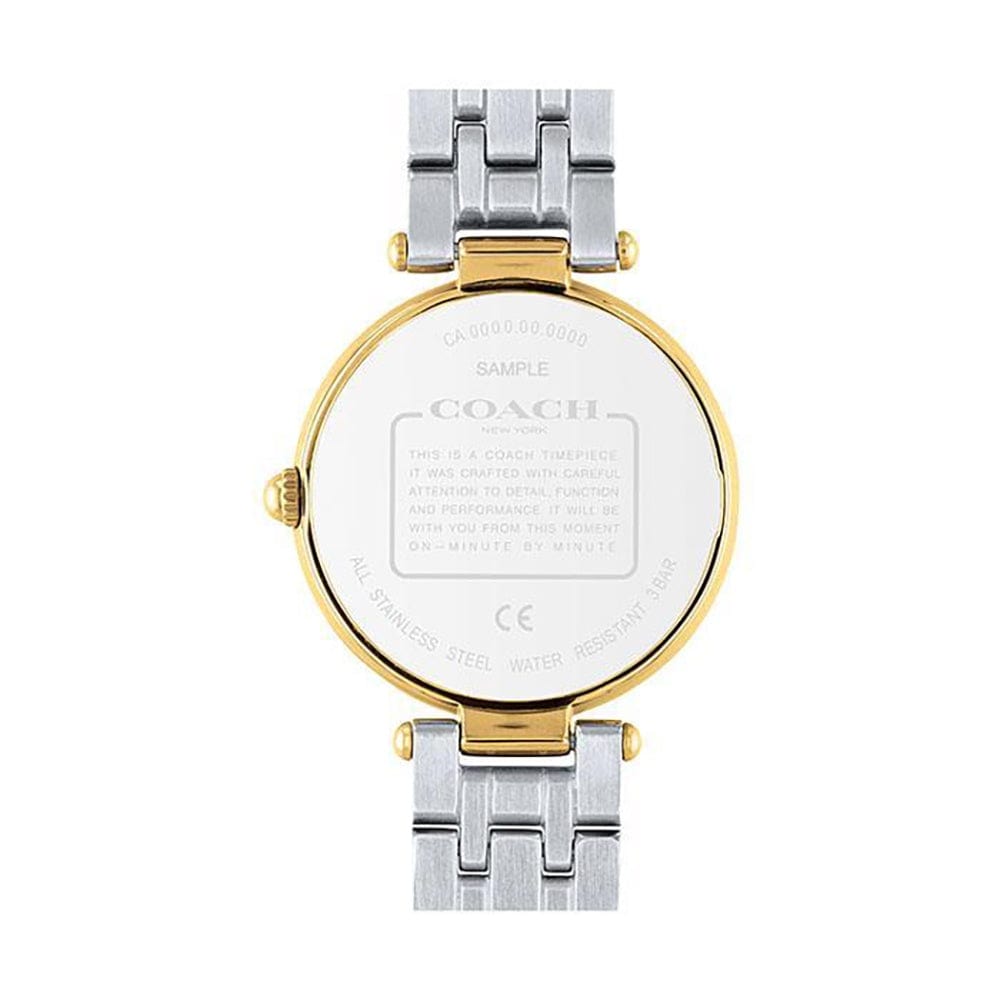 Coach Park Silver Dial Two Tone Steel Strap Watch for Women - 14503645