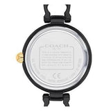 Coach Park Swarovski Crystals Black Dial Black Steel Strap Watch for Women - 14503564
