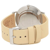 Coach Perry Beige Floral Dial Beige Leather Strap Watch for Women - 14503293