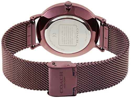 Coach Perry Purple Dial Purple Mesh Bracelet Watch for Women - 14503484