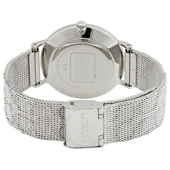 Coach Perry Silver Dial Silver Mesh Bracelet Watch for Women - 14503341