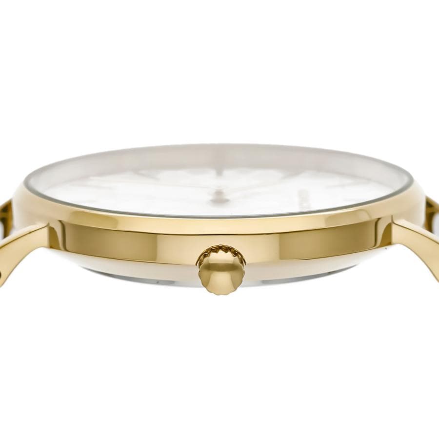 Coach Perry Silver Dial Silver Mesh Bracelet Watch for Women - 14503387