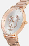 Coach Perry White Dial Rose Gold Steel Strap Watch for Women - 14503708