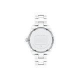 Coach Preston Mother of Pearl Dial White Steel Strap Watch for Women - 14503661
