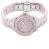 Coach Preston Pink Dial Pink Steel Strap Watch for Women - 14503463