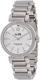 Coach Sports Crystals Silver Dial Silver Steel Strap Watch for Women - 14502194