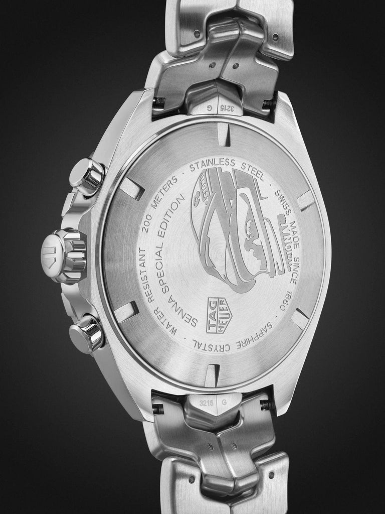 TAG Heuer Senna Special Edition watch back