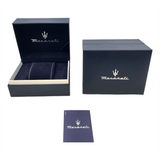 Maserati Epoca Chronograph Black Dial Black Mesh Strap Watch For Men - R8873618013