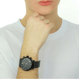 Maserati Epoca Chronograph Black Dial Black Mesh Strap Watch For Men - R8873618013